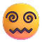 Face with Spiral Eyes