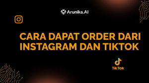 Cara dapat order dari Instagram dan TikTok