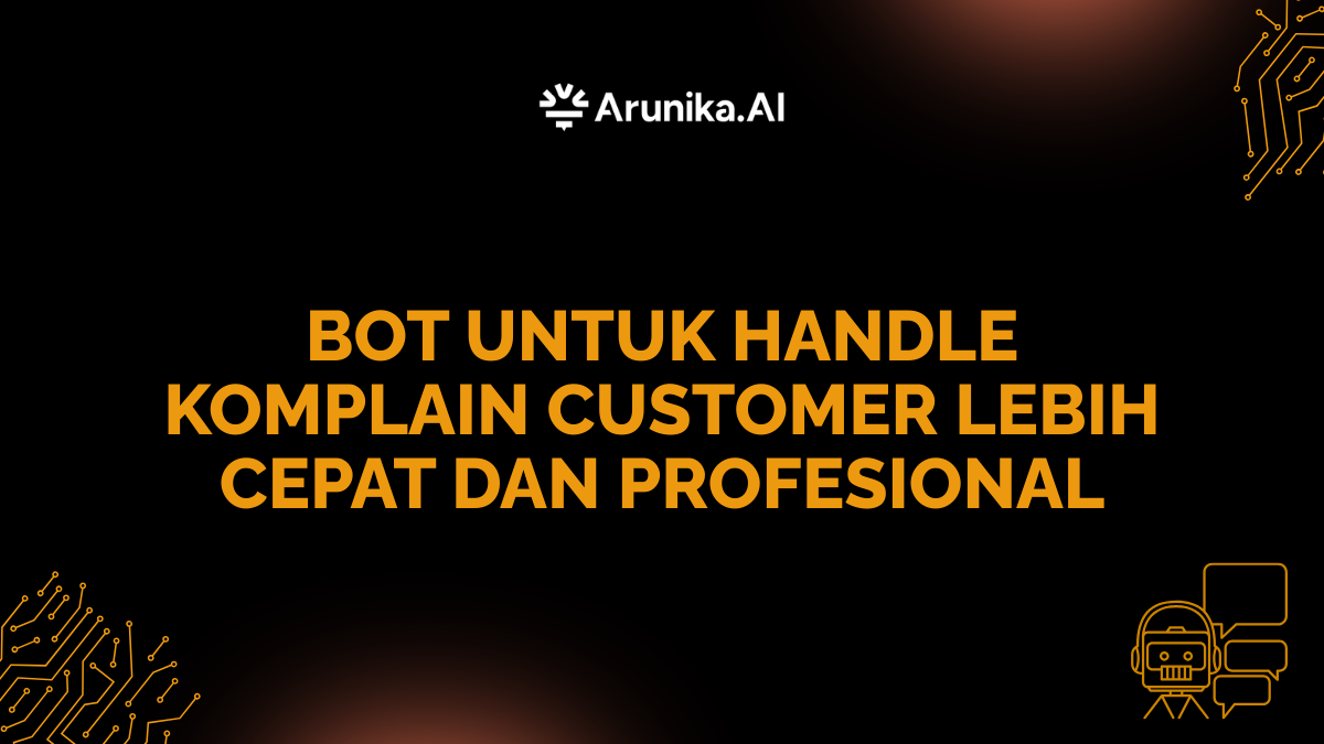 Bot untuk Handle Komplain